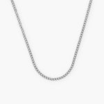 FREE | 3MM CLEAN CUBAN CHAIN - SILVER