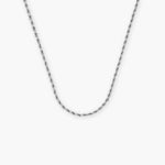 FREE | 3MM CLEAN ROPE CHAIN - SILVER