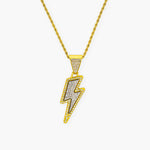 LIGHTNING ROPE CHAIN - 18K GOLD