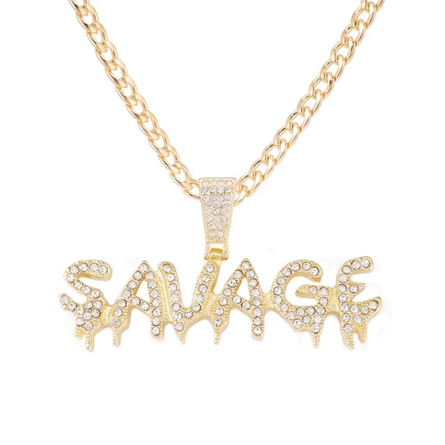 FREE | ICED SAVAGE CUBAN CHAIN - 18K GOLD