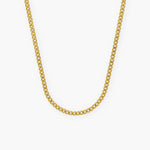 FREE | 3MM CLEAN CUBAN CHAIN - 18K GOLD