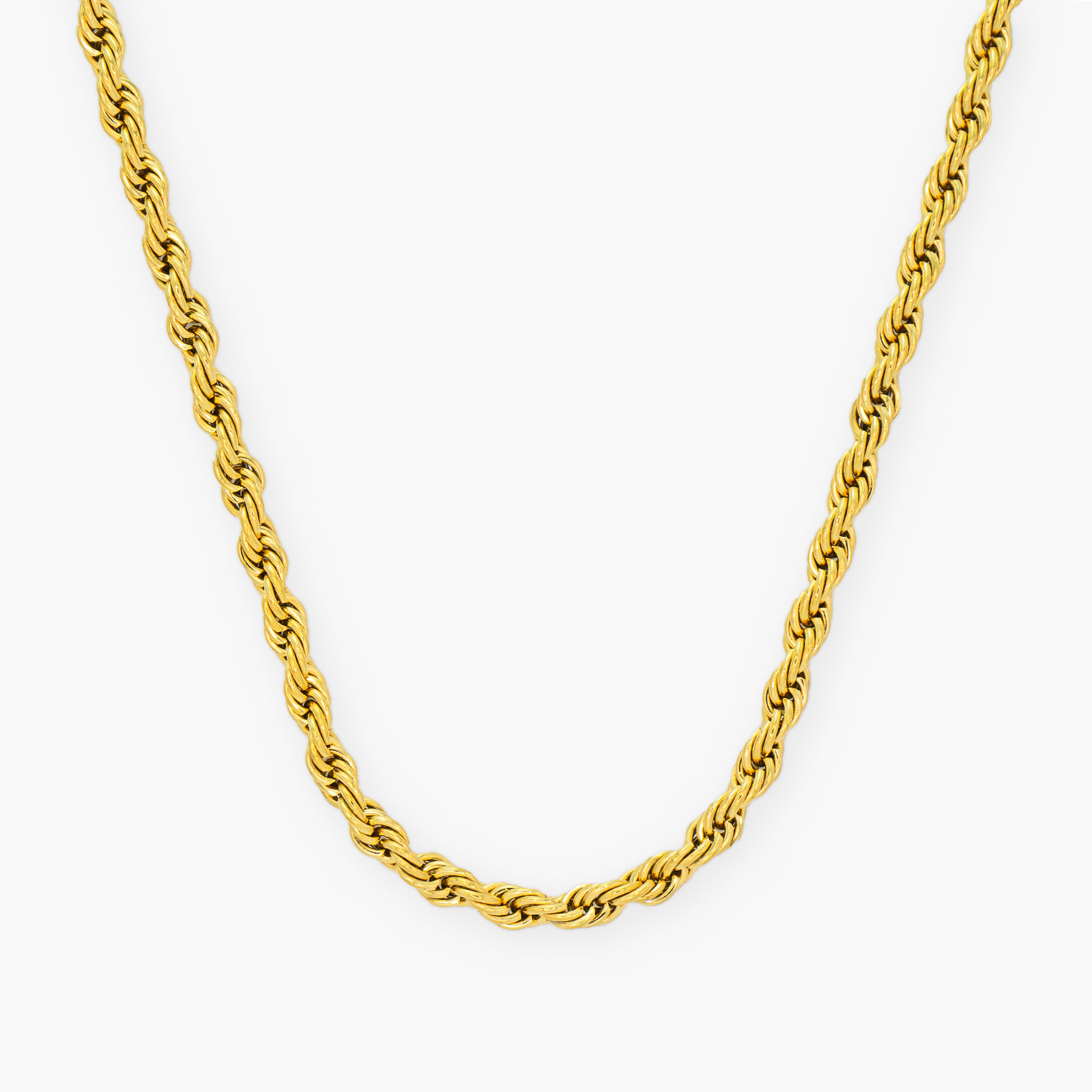FREE | 5MM CLEAN ROPE CHAIN - 18K GOLD