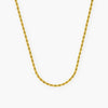 FREE | 3MM CLEAN ROPE CHAIN - 18K GOLD
