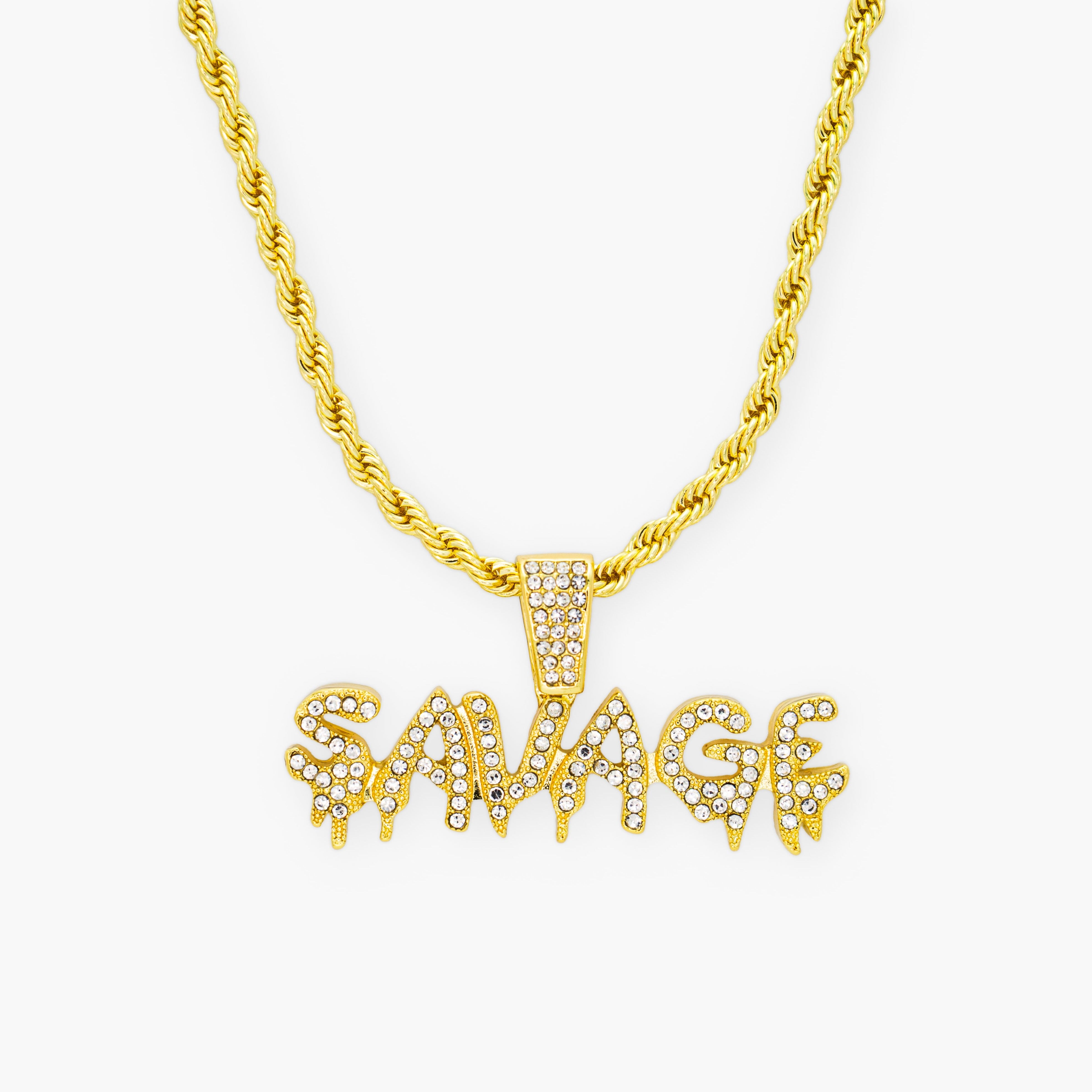 FREE | ICED SAVAGE ROPE CHAIN - 18K GOLD
