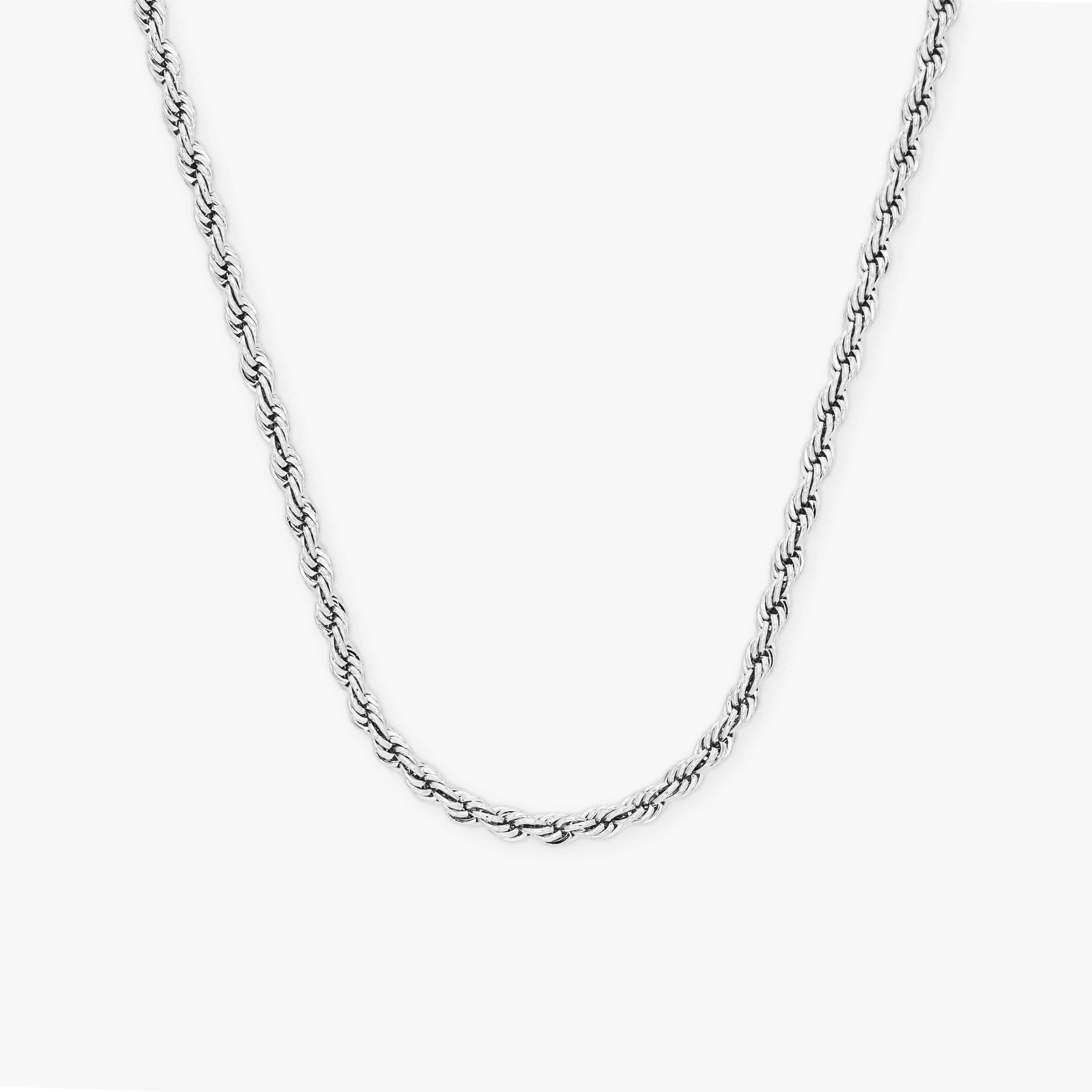 FREE | 5MM CLEAN ROPE CHAIN - SILVER