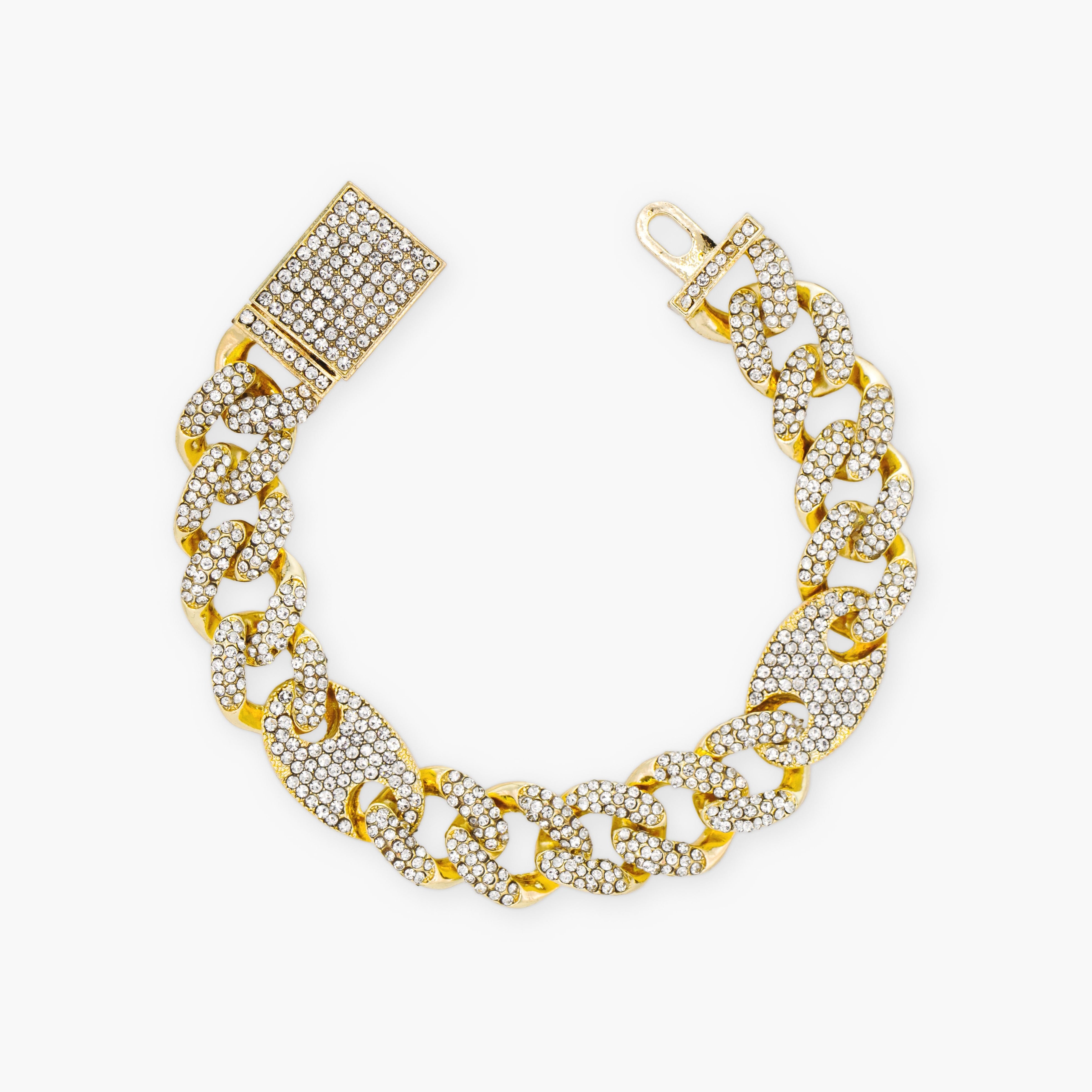 CUBANA CONNECTION BRACELET - 18K GOLD