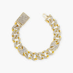 CUBANA CONNECTION BRACELET - 18K GOLD