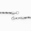 FREE | ICED SAVAGE ROPE CHAIN - SILVER