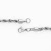 FREE | 5MM CLEAN ROPE CHAIN - SILVER