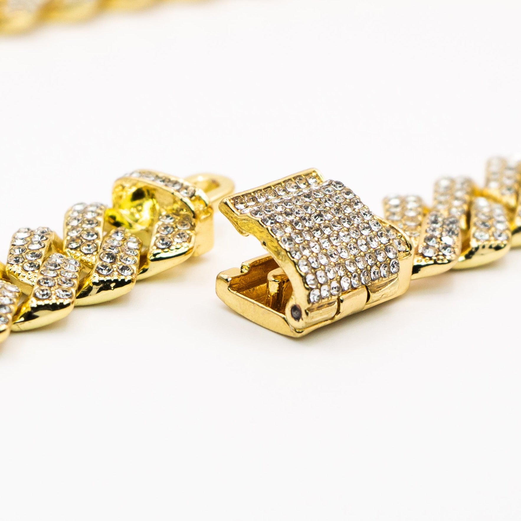 LIGHTNING 14MM CUBAN CHAIN - 18K GOLD
