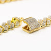14MM PRONG CUBAN CHAIN - 18K GOLD