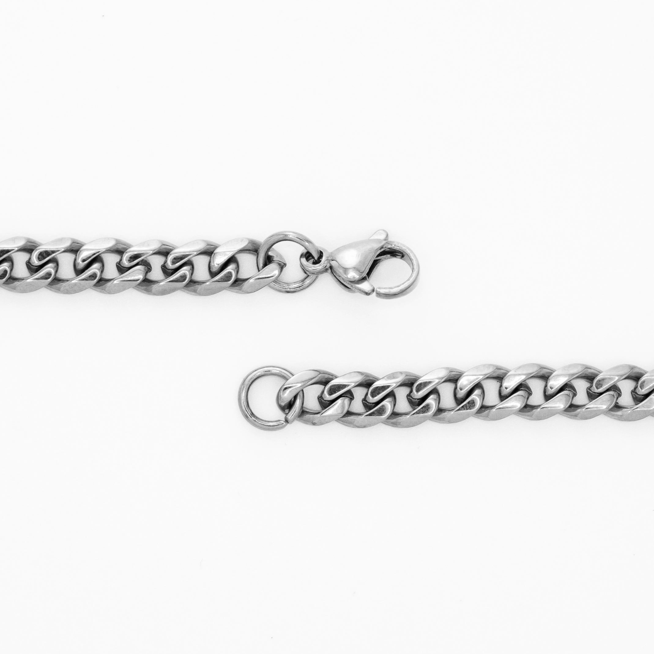 FREE | 3MM CLEAN CUBAN CHAIN - SILVER