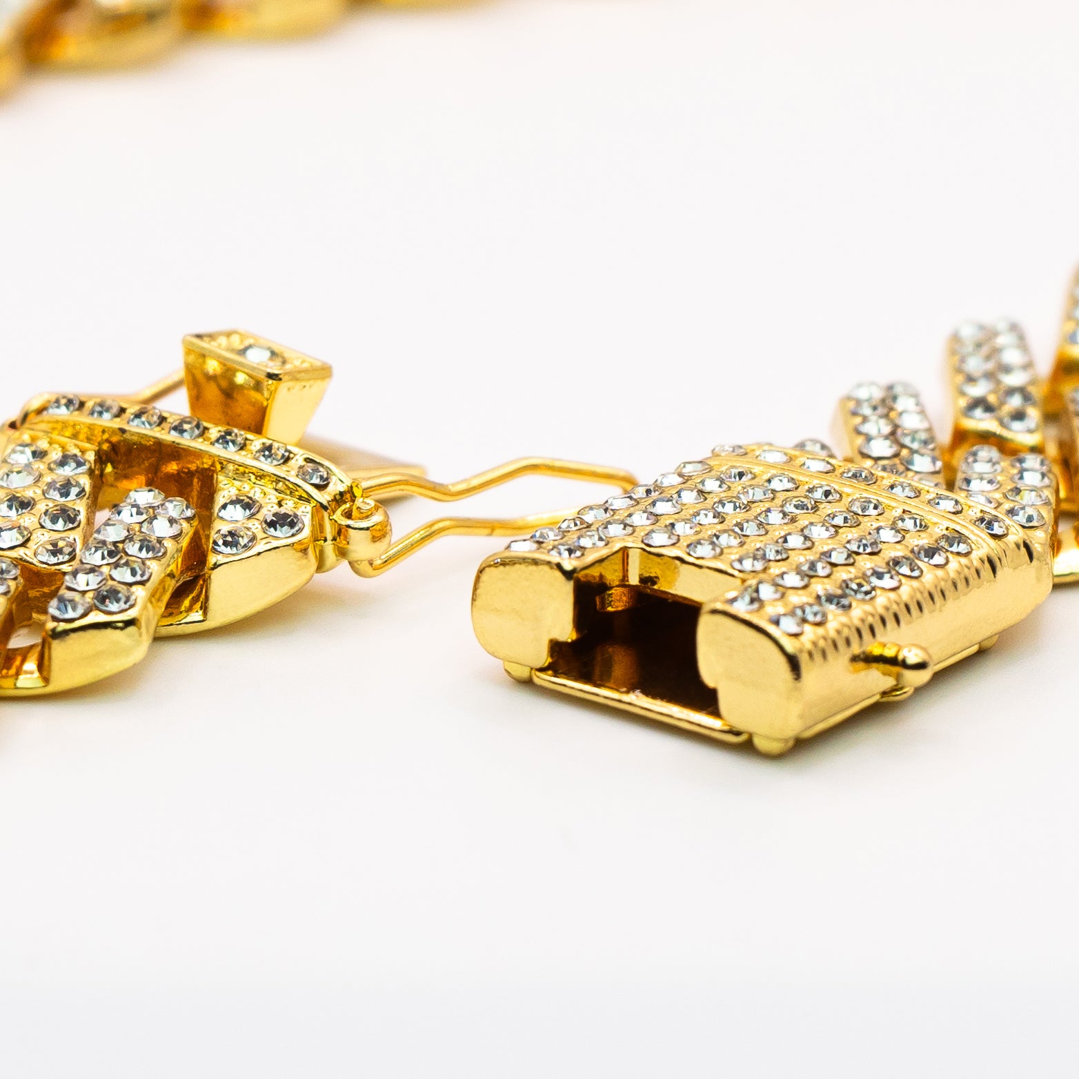 14MM LINKED CUBANS CHAIN - 18K GOLD
