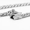 LIGHTNING 14MM CUBAN CHAIN - SILVER
