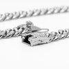 NO LOVE 14MM CUBAN CHAIN - SILVER