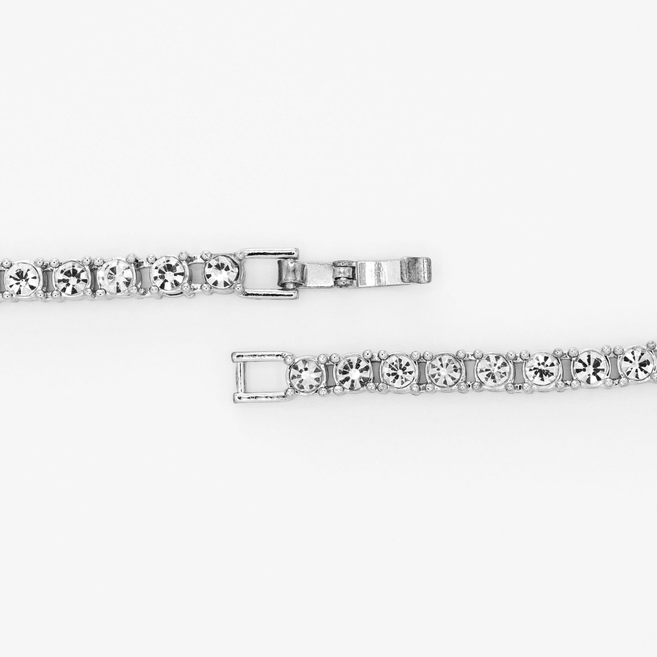 FREE | 4MM TENNIS DIAMOND CHAIN - SILVER