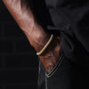 4MM ICED TENNIS BRACELET - 18K GOLD