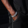 20MM ICED PRONG BRACELET - SILVER