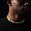 14MM PRONG CUBAN CHAIN - 18K GOLD