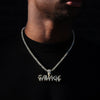 FREE | ICED SAVAGE TENNIS CHAIN - 18K GOLD