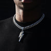 LIGHTNING 14MM CUBAN CHAIN - SILVER
