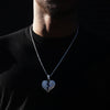 FREE | BROKEN HEART CHAIN - SILVER