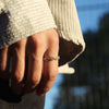 ICED CONNECTION RING - 18K GOLD