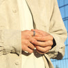 ICED CUBAN RING - SILVER