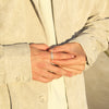 ICED CONNECTION RING - SILVER