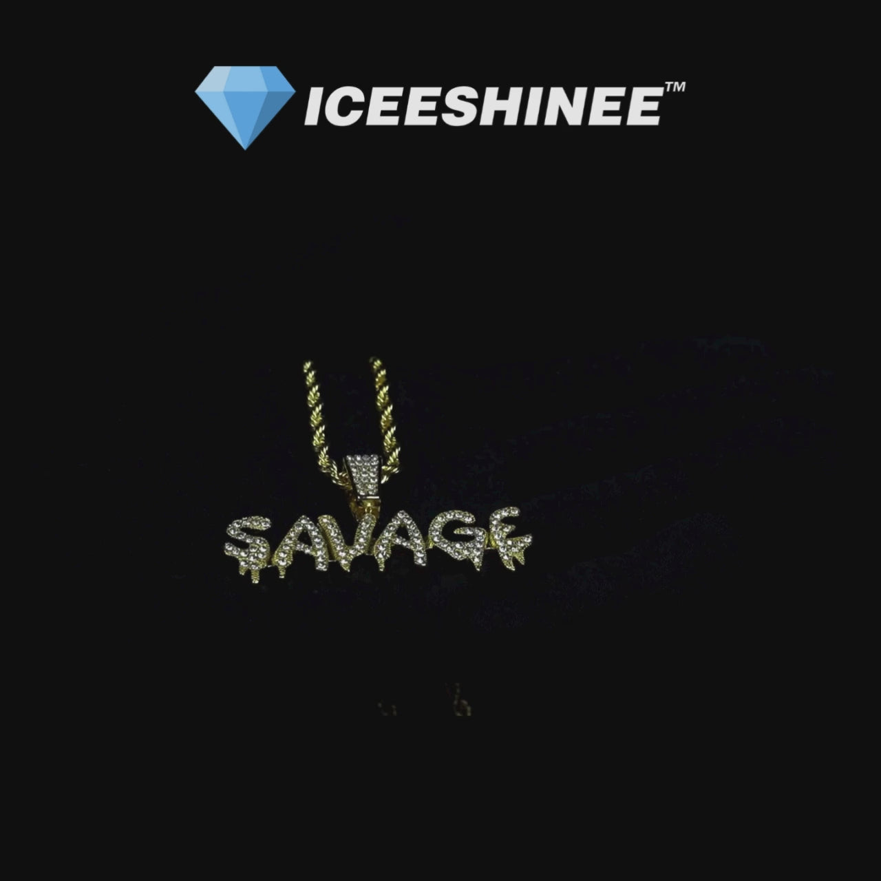 FREE | ICED SAVAGE ROPE CHAIN - 18K GOLD