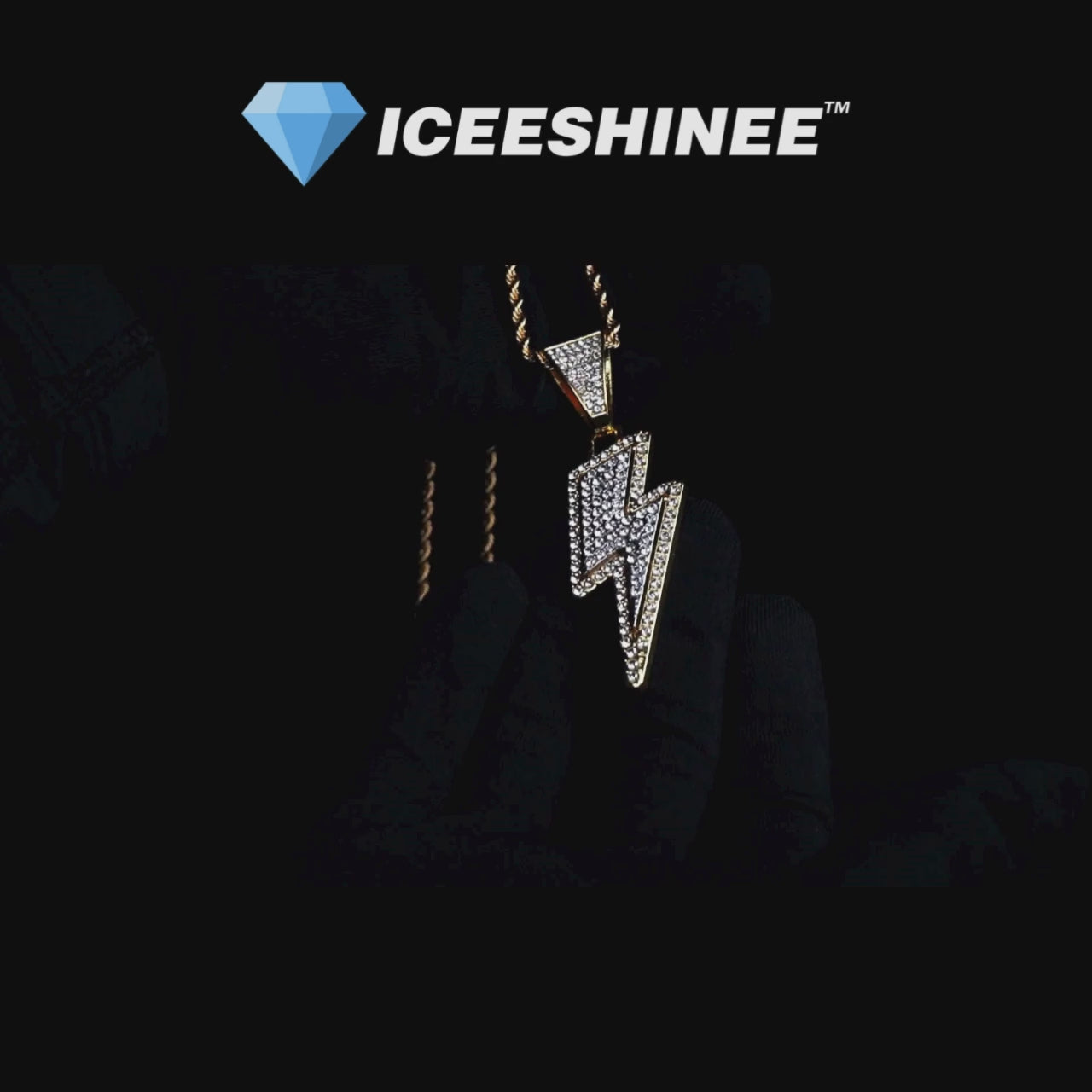 LIGHTNING ROPE CHAIN - 18K GOLD
