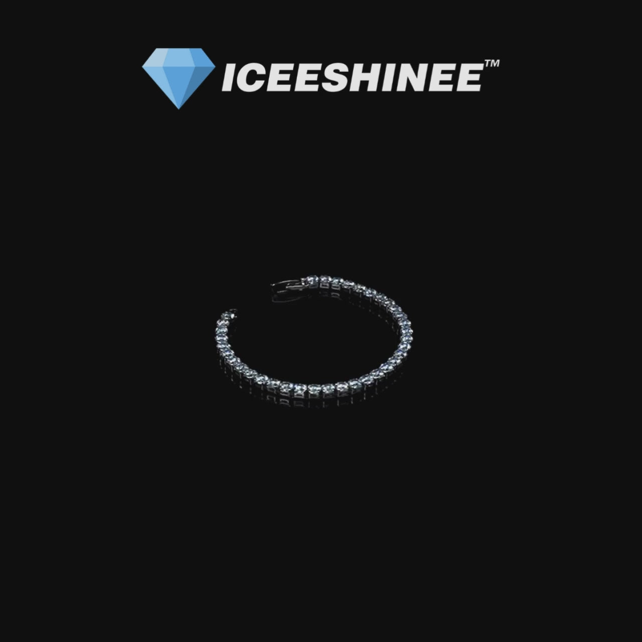 DIAMOND TENNIS BRACELET - SILVER